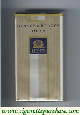 Benson Hedges Lights 100s cigarettes